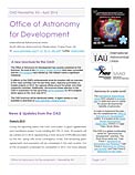 The IAU OAD Newsletter #5 — April 2014