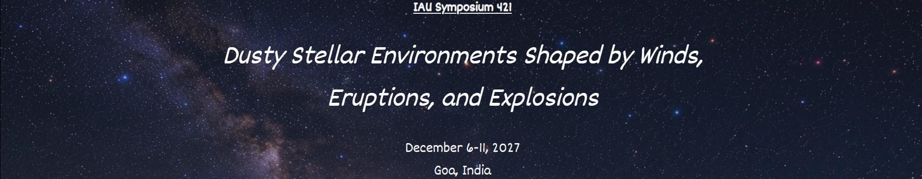 IAUS421 banner