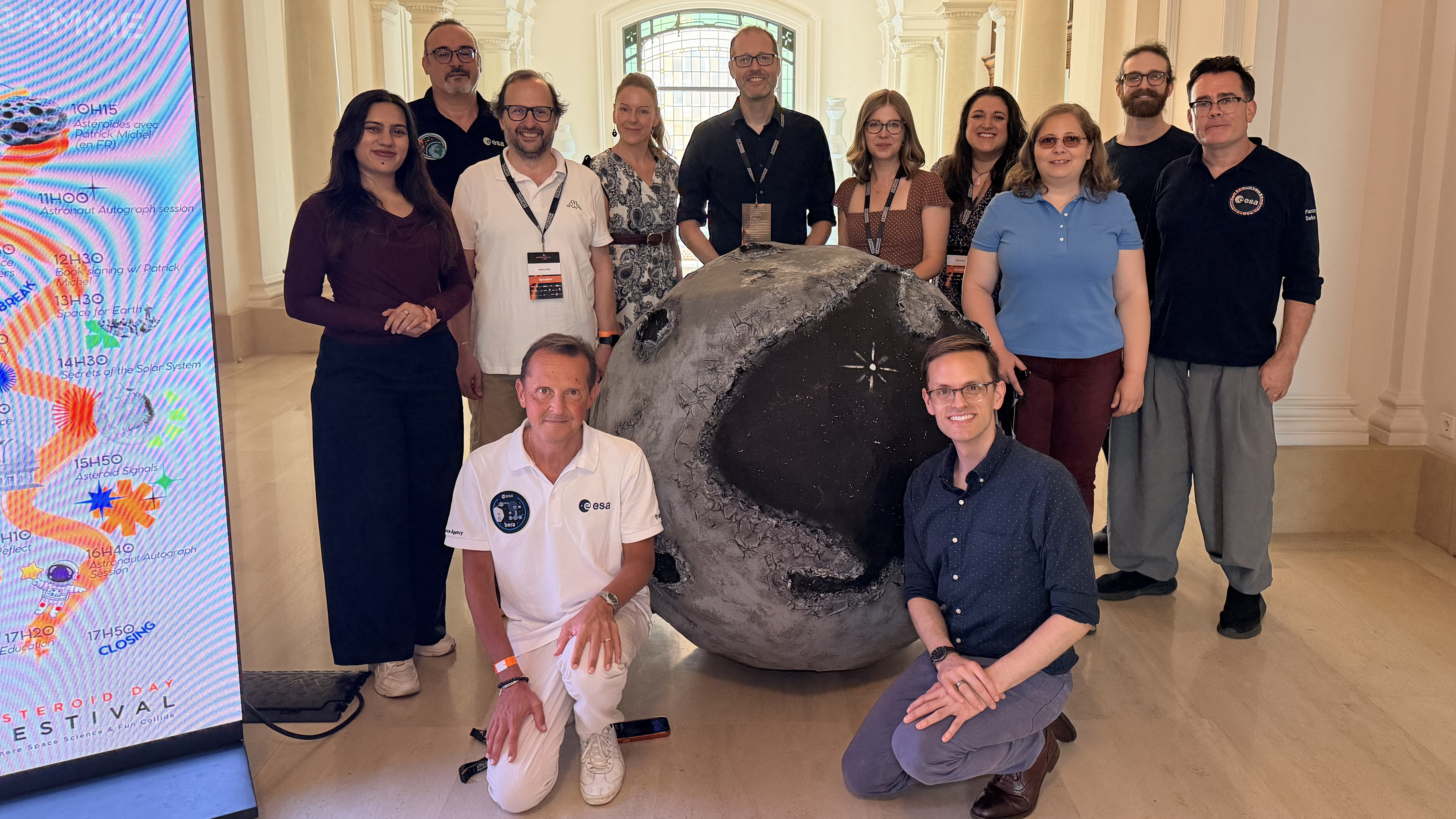 Asteroids2029 task force People around a global