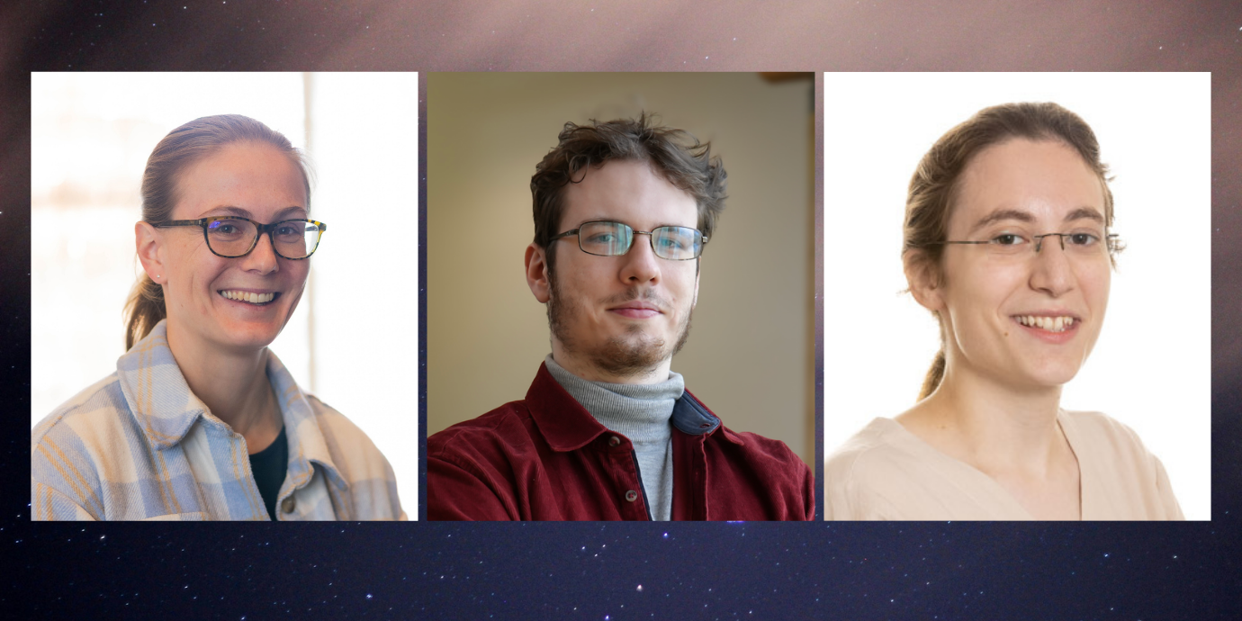 Profile photos of Gruber Foundation Fellowships 2026 awardees: Iris de Ruiter, Ignas Juodžbalis, and Mor Rozner.