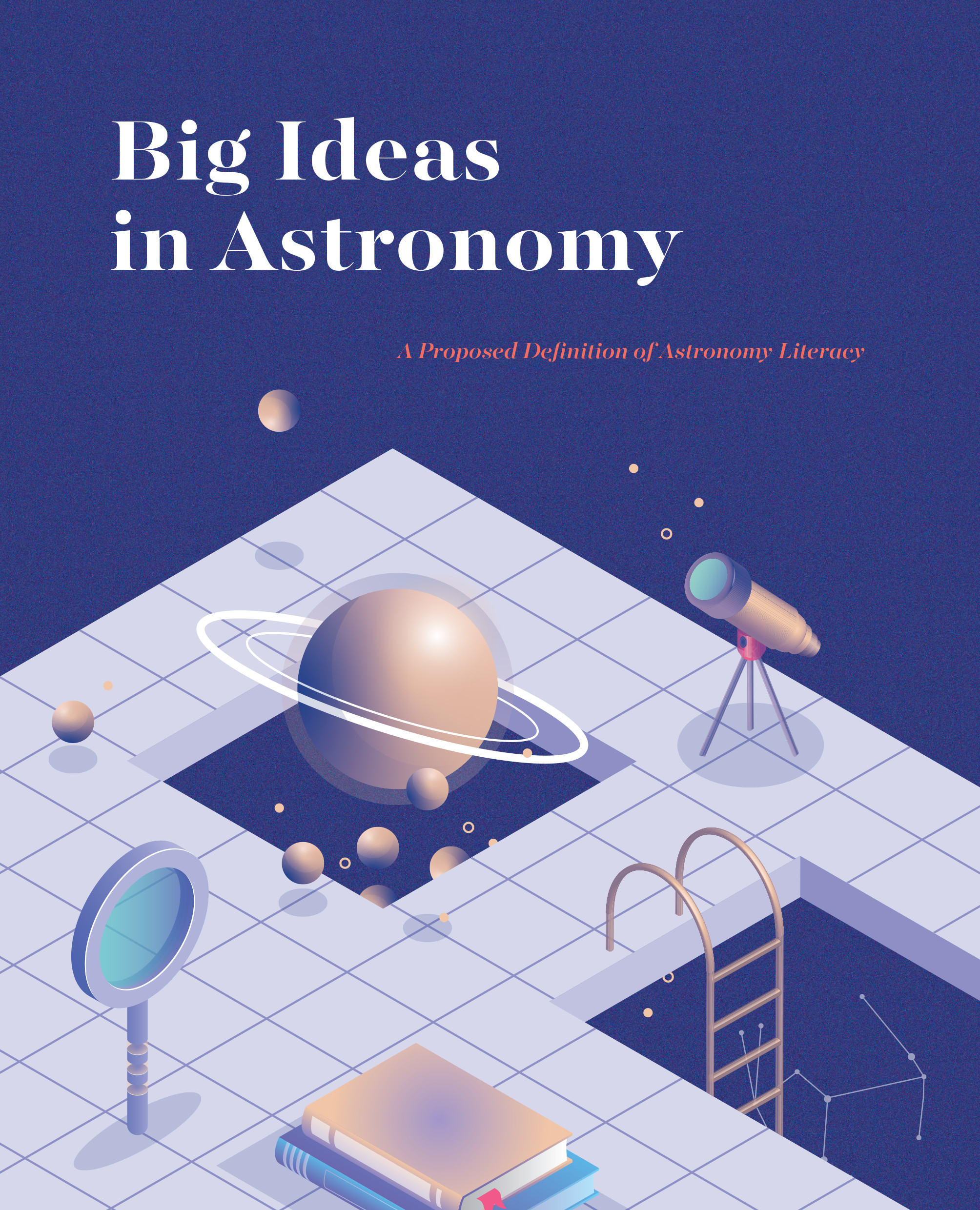 Cover of the booklet "Big Ideas in Astronomy" | IAU