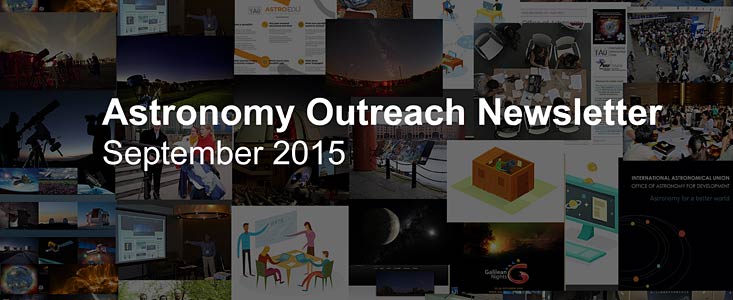 IAU Astronomy Outreach Newsletter #12 2015