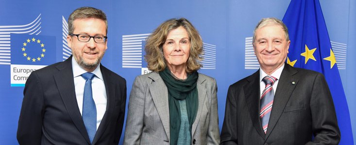 IAU Meeting with EU Commissioner