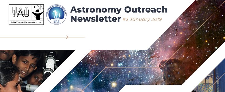 Astronomy Outreach Newsletter 2019 #2 (January #2)