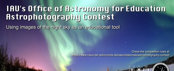 Key graphic for OAE Astrophotography Contest