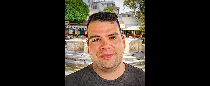 Ioannis Liodakis, recipient of the third Gruber Foundation fellowship grant in 2020