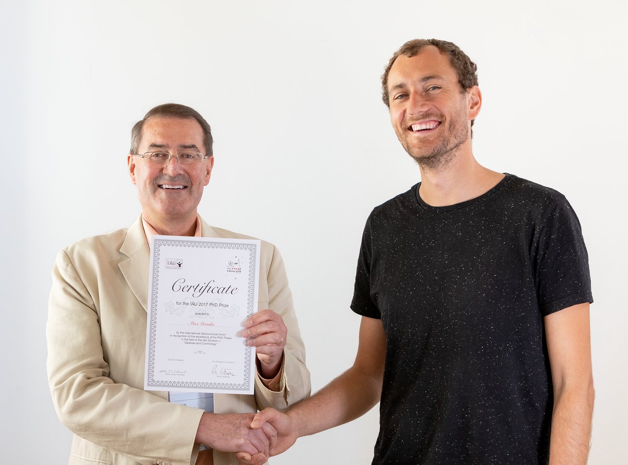 PhD Prize recipient Max Gronke