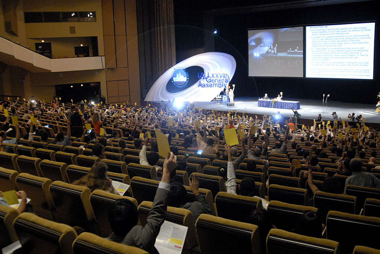 Planet Definition Voting - IAU General Assembly 2006