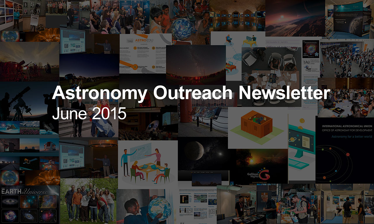 IAU Astronomy Outreach Newsletter #7 2015