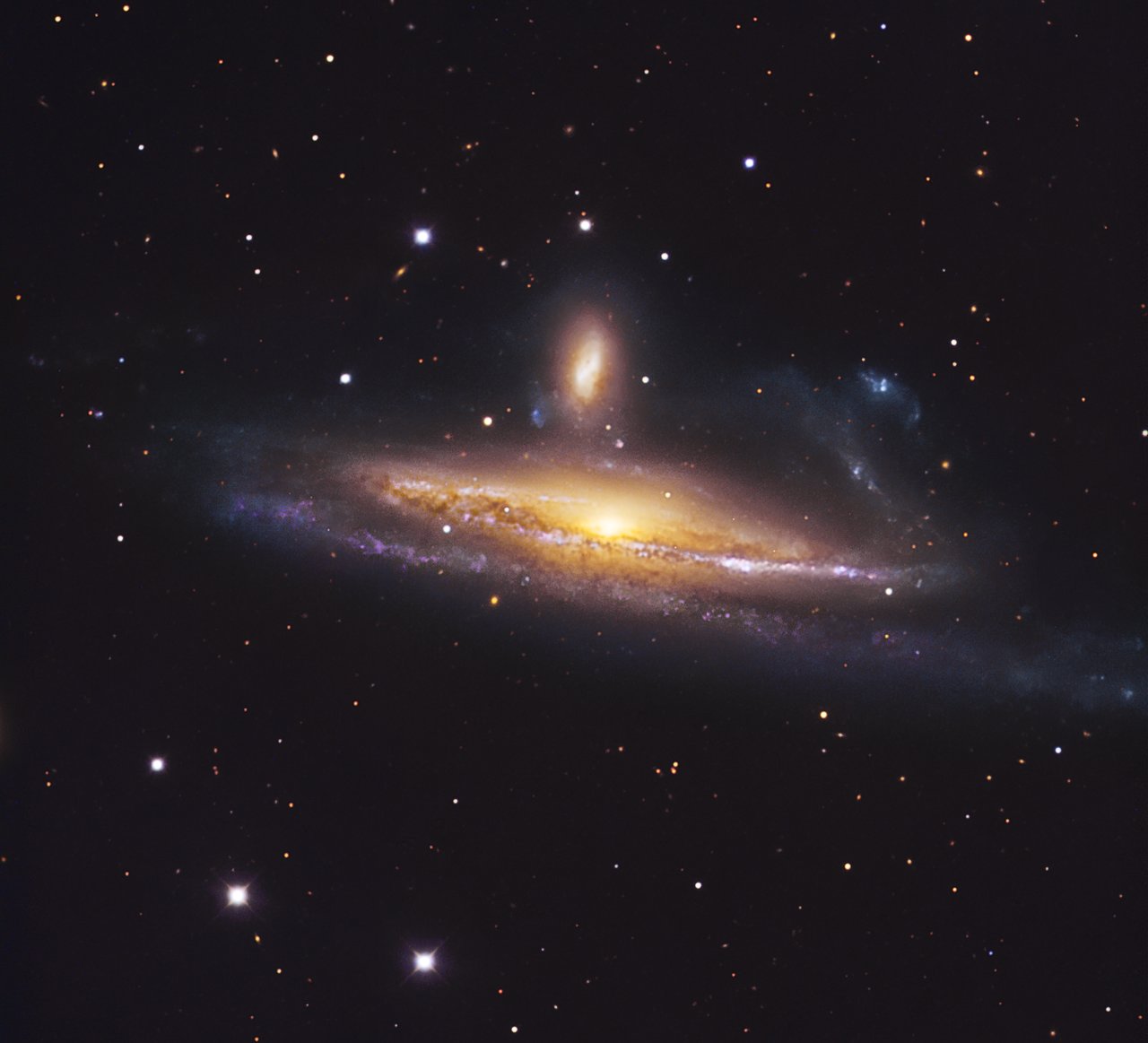 Ballet of interacting galaxies