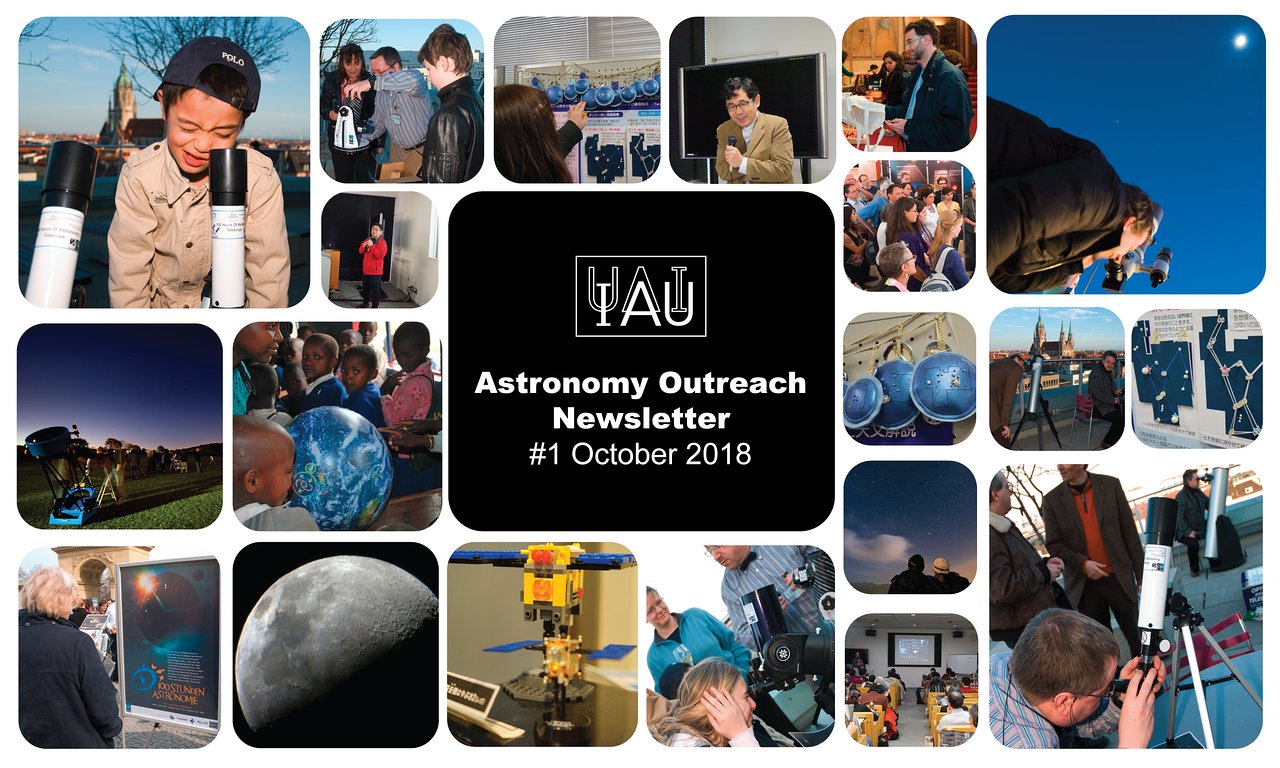 Astronomy Outreach Newsletter 2018 #19 (October #1)