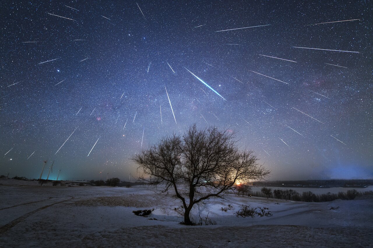 Meteor showers, First Place