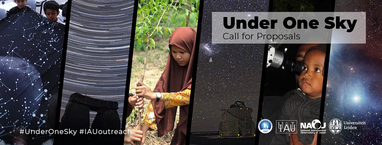 Banner for the Under One Sky Call for Proposals 2021