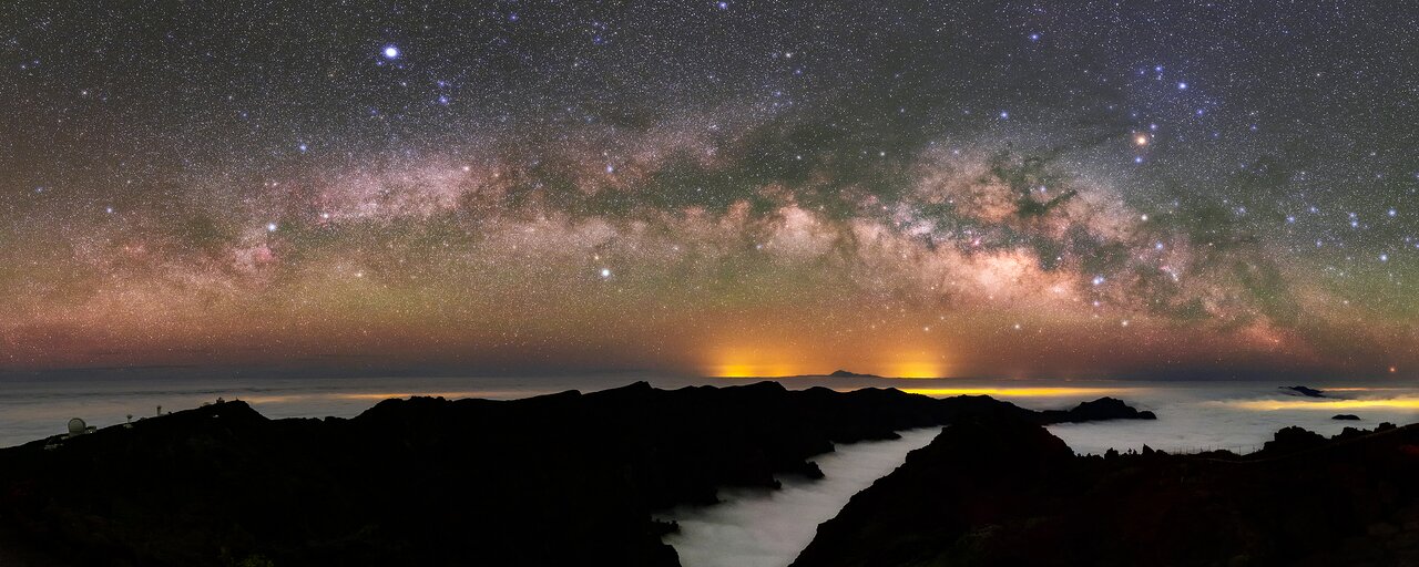 Milky Way Arch over La Palma