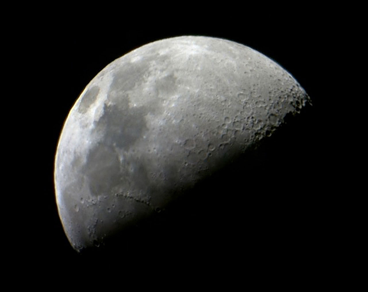 Moon through the Galileoscope