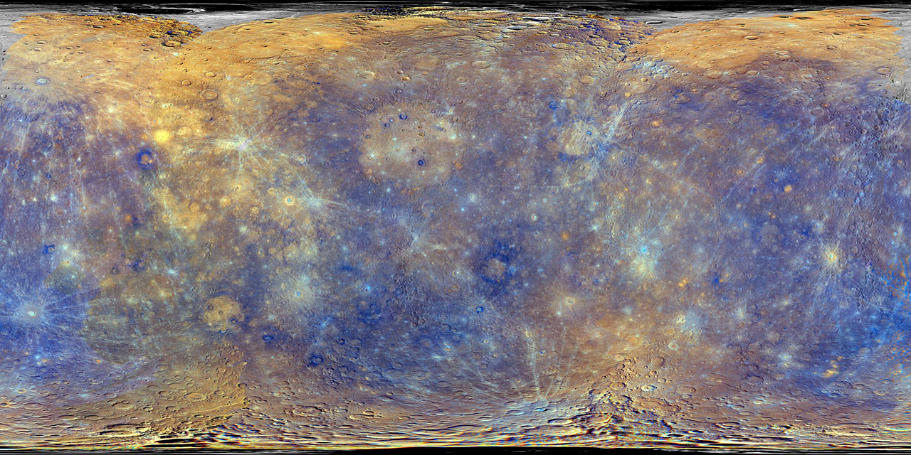 MESSENGER map of Mercury’s surface