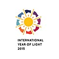 Logo of the International Year of Light 2015 (vertical)