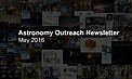 IAU Astronomy Outreach Newsletter #9 2016 (May 2016 #1)