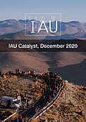 Cover of the IAU Catalyst, December 2020