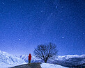 Forgoing the Summer Triangle as it Sets in the Early Winter Evening Author: Kouij Ohnishi