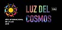 Cosmic Light Logo (color on black background, Spanish)