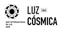 Cosmic Light Logo (black on white background, Portuguese)