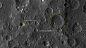 Map of the 2 newly named craters