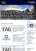 IAU e-Newsletter - Volume 2019 n°11